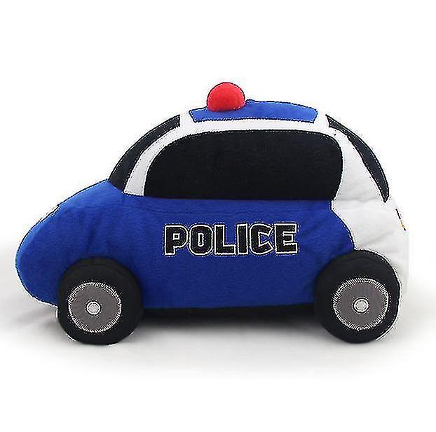 Polícia Simulação De Carro Infantil Brinquedos De Pelúcia Azul