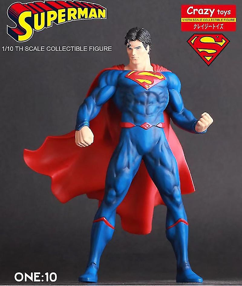 Crazy Toy Super Man Action Figure Modelo Toy
