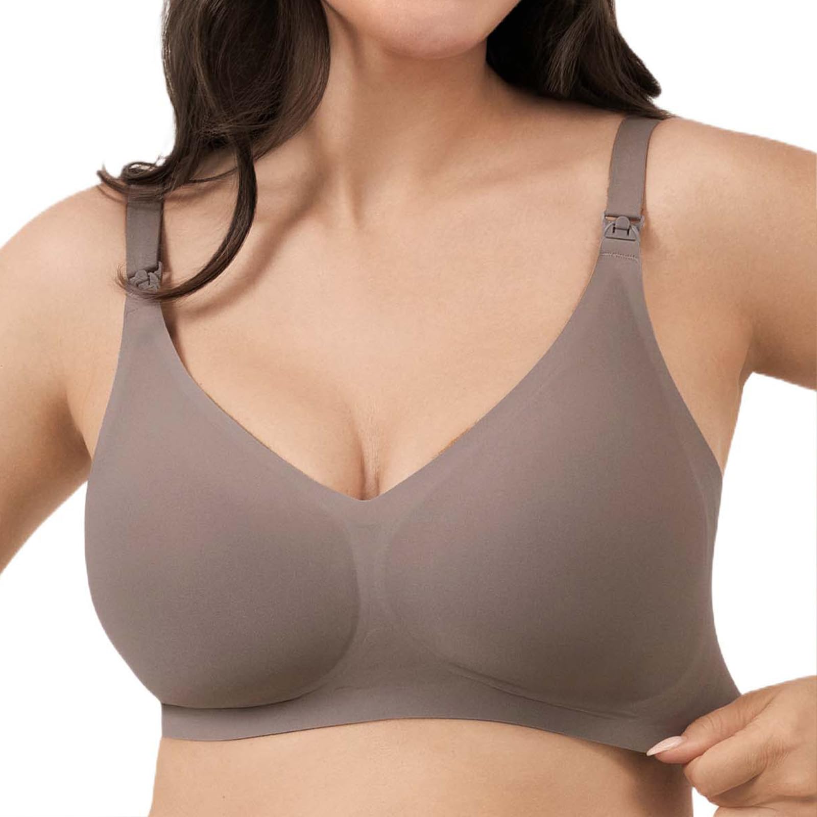 Sutiãs De Maternidade Joyncleon Para Gravidez E Amamentação Marrons