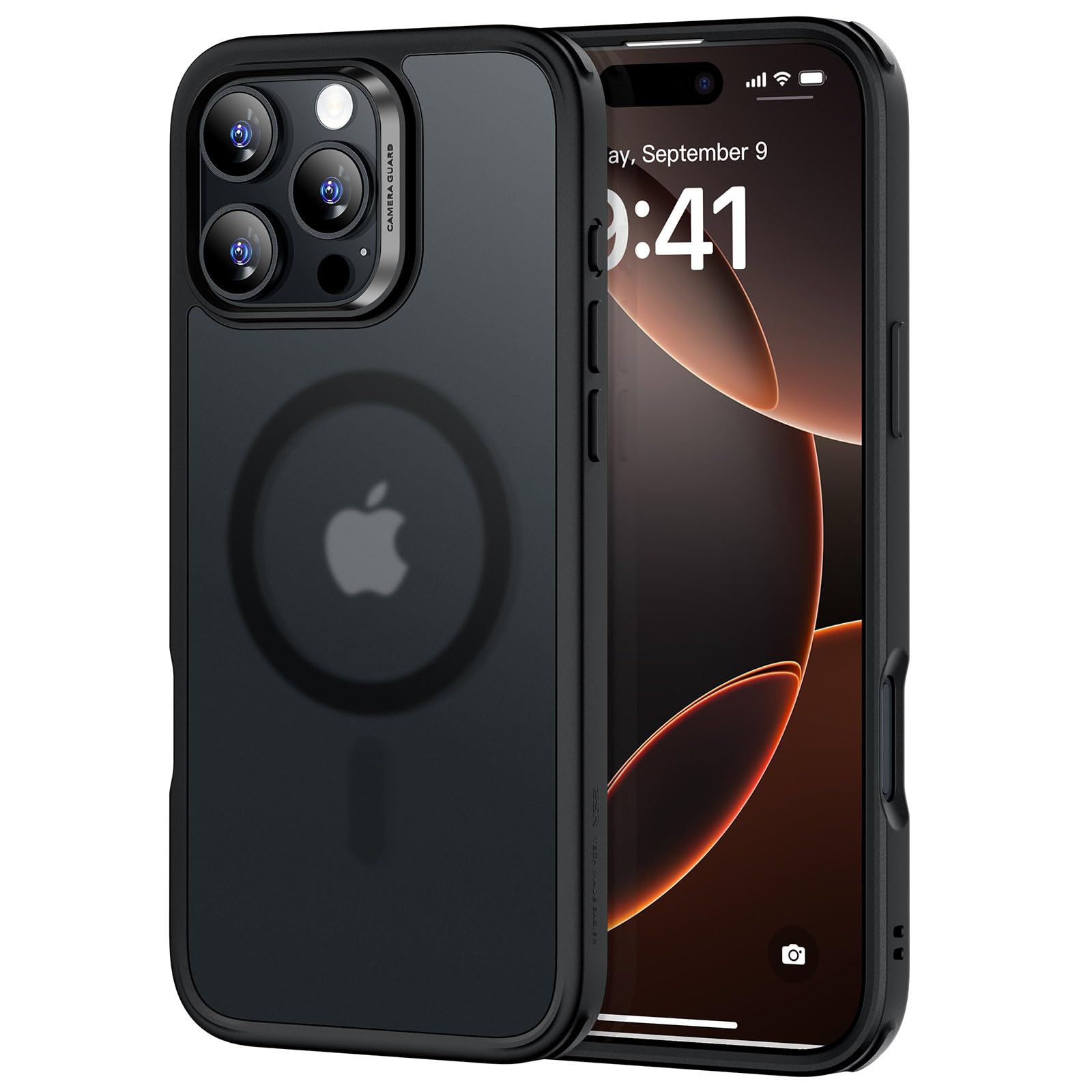 Capa De Telefone Esr Para Iphone 16 Pro Max Com Magsafe Frosted Black