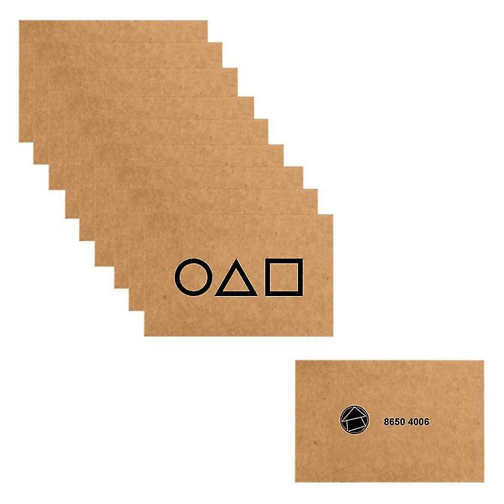 Compatível Comcompatível Com20pcs/2set Squid Game Business