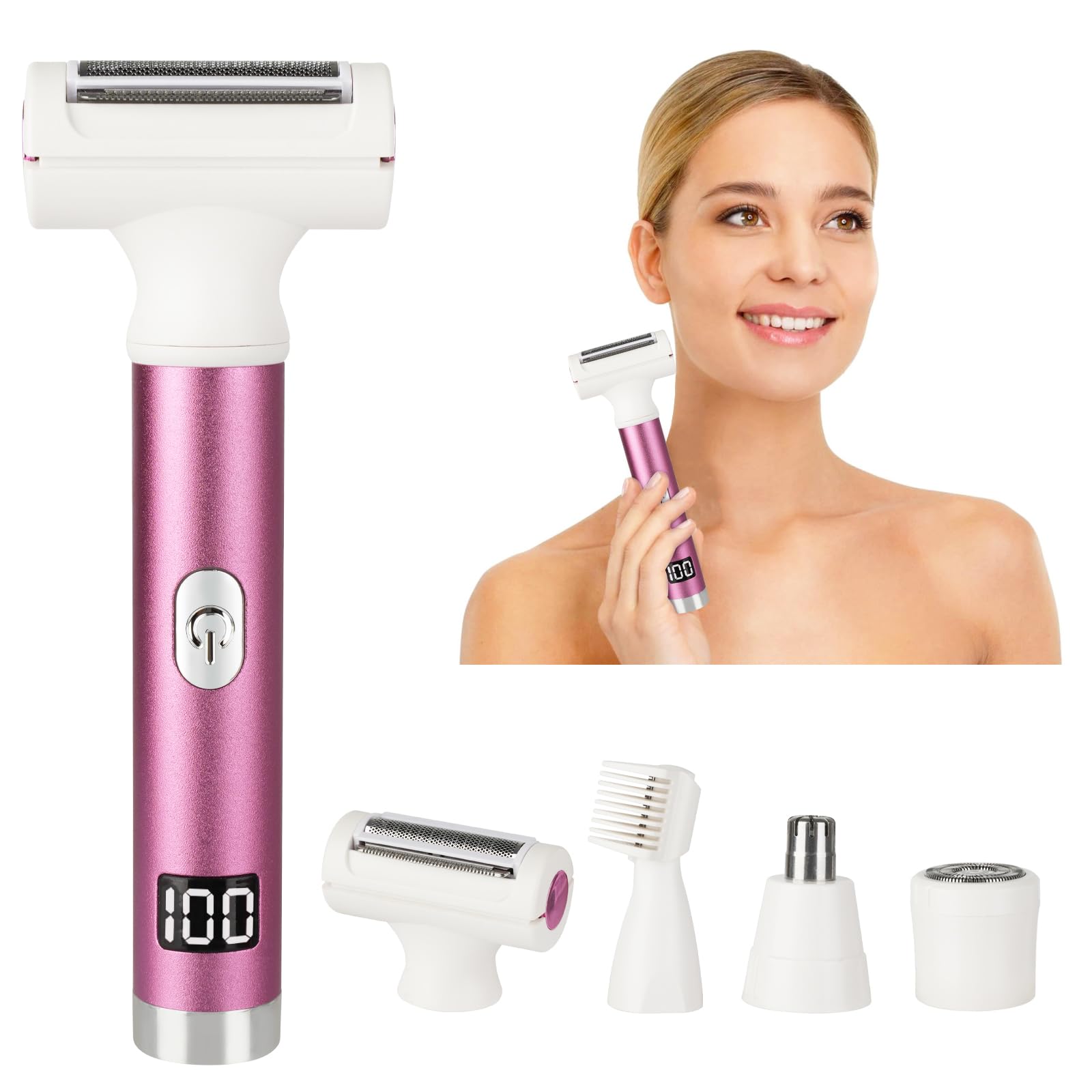 Telão Led Electric Razor Beanify 2024 Wet &amp; Dry Purple