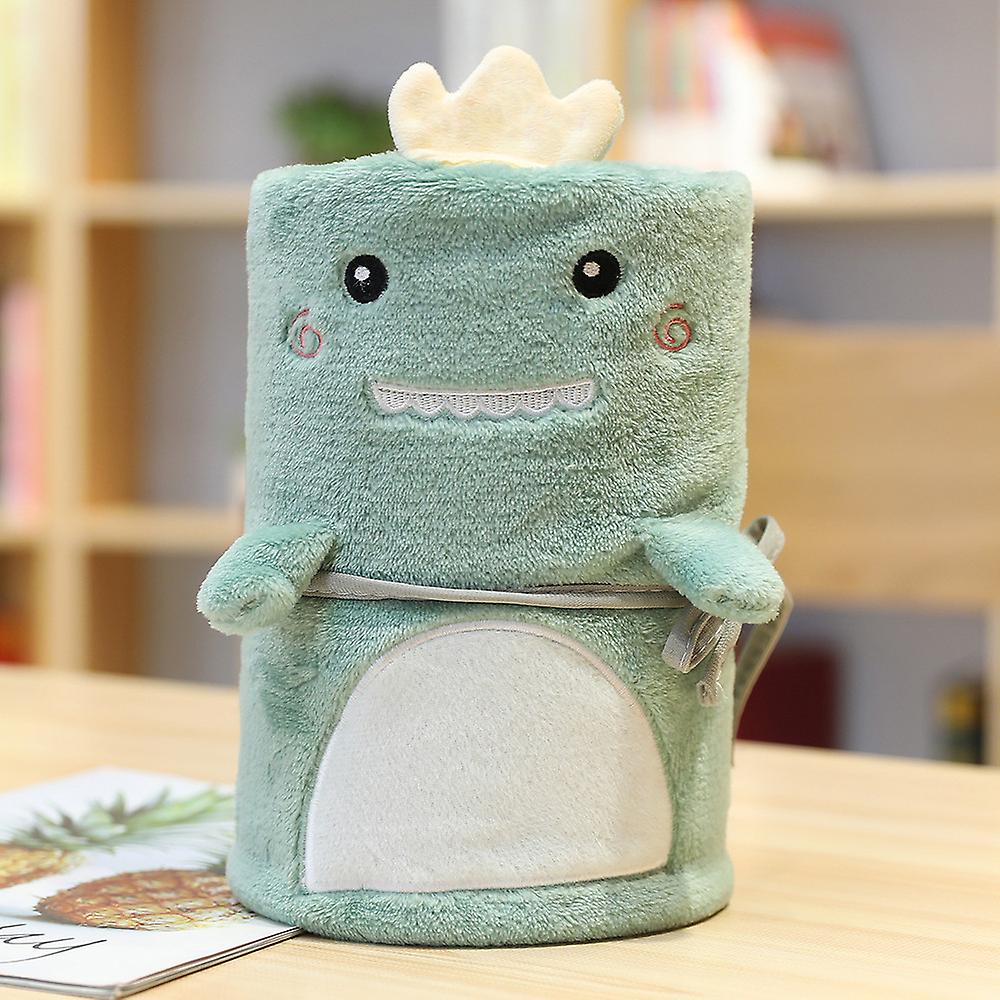 Colcha De Travesseiro Husky Dinossauro Carro De Dupla Finalidade Espessado Oficial