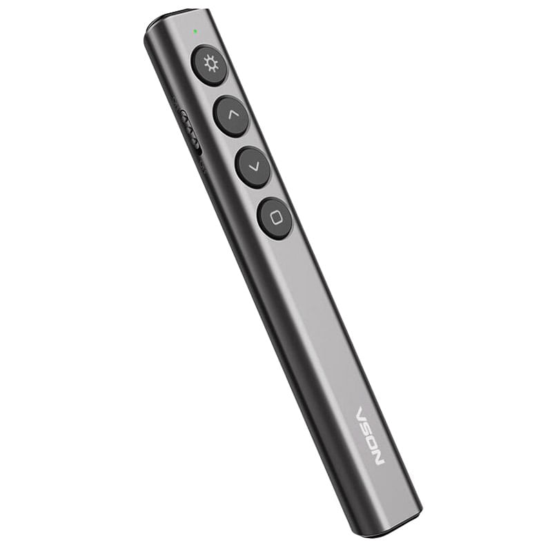 Vson, N35 Office Ppt Página Sem Fio Turning Pen Lápis Vermelho Po