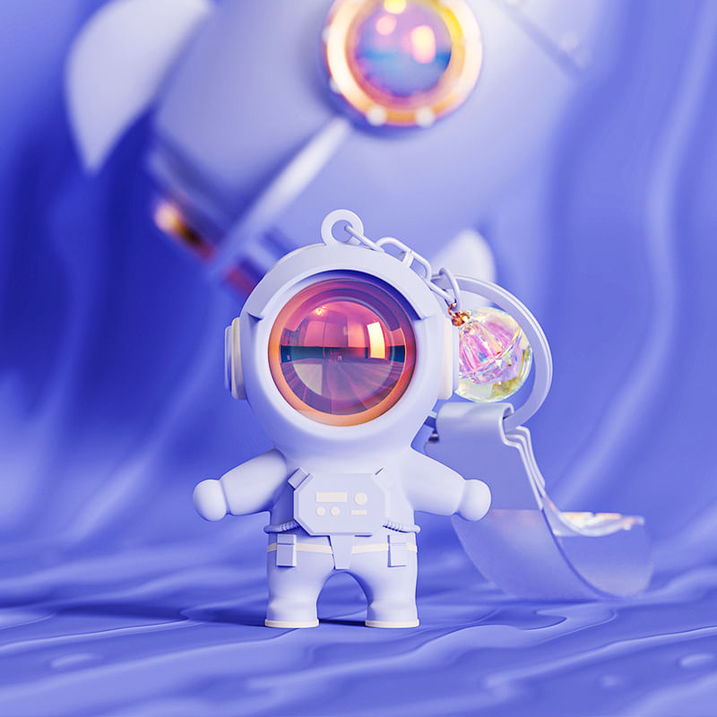 Chaveiro Zomii Astronaut — Sonhe E Explore Para Comprar Bolsas