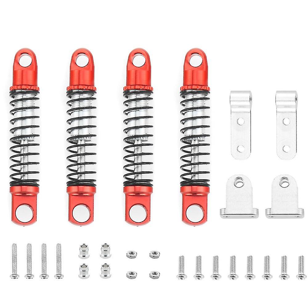 4pcs 1.0inch Cnc Roda Rim Hub Compatível Com 1/24 Rc Crawl