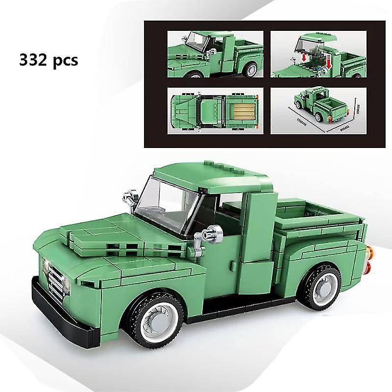 City Car Speed Champion Racer Building Block Racing Super Te