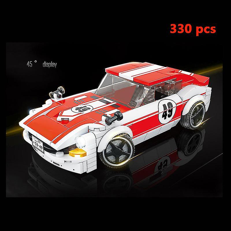 City Car Speed Champion Racer Building Block Racing Super Te