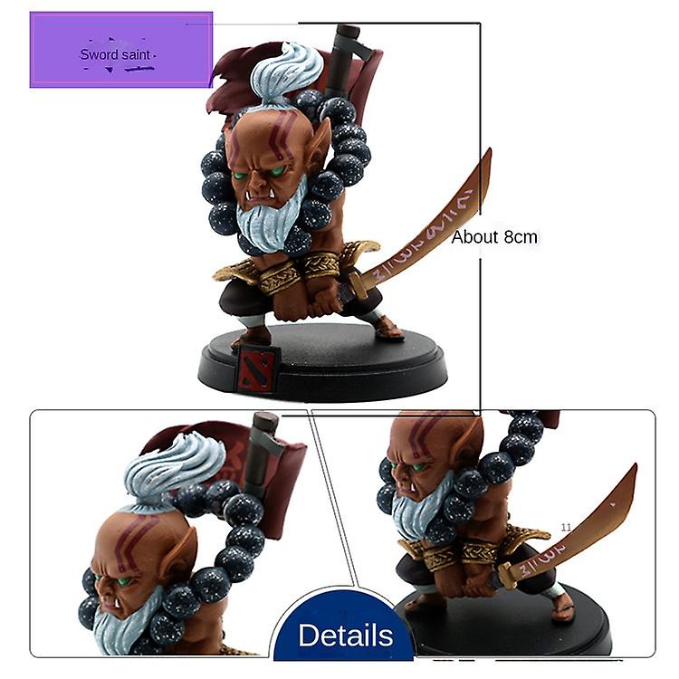 Dota2 Hand-made Modelo Brinquedo Boneca Bonito Boneca Brinquedo Gift-juggernaut