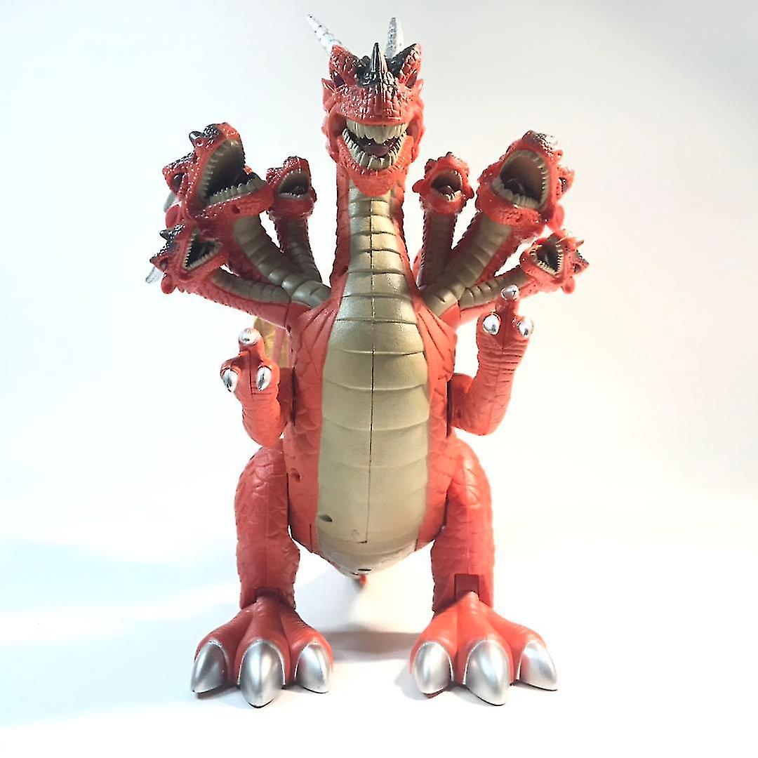 Simulação De Pterodáctilo De Sete Cabeças Tiranossauro Elétrico R