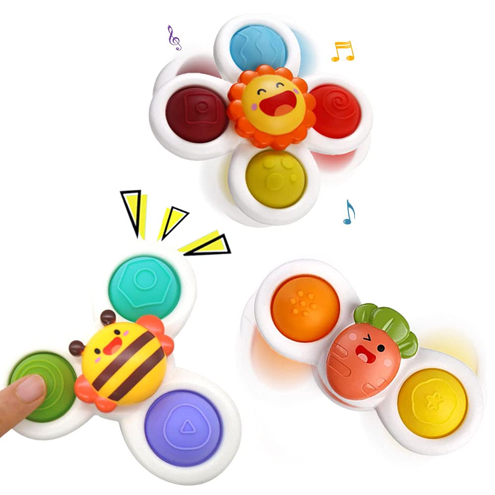 Suction Cup Spinner Toys Sruinchla Para Menino De 1 A 2 Anos