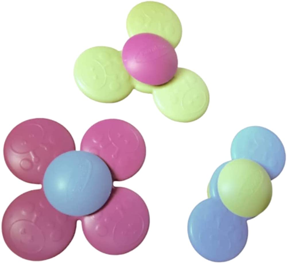 Fidget Spinners Borncare Suction Whirly Para Crianças (pacote Com 3)