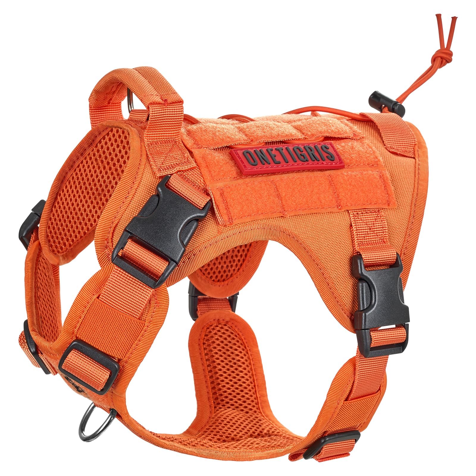 Arnês Para Cães Onetigris Tactical No-pull Service Orange S