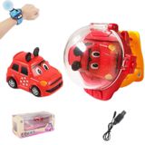 Vermelho Mini Controle Remoto Carro Watch Brinquedos Cartoon Watch Re