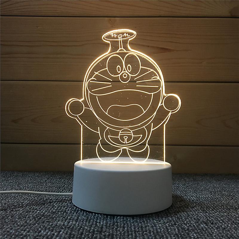 Creative 3d Led Candeeiro De Mesa / Luz Noturna Decorativa / Mesa