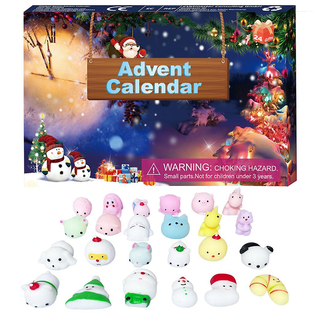 24pcs Natal Advento Calendário Descompressão Fidget Boys Gi
