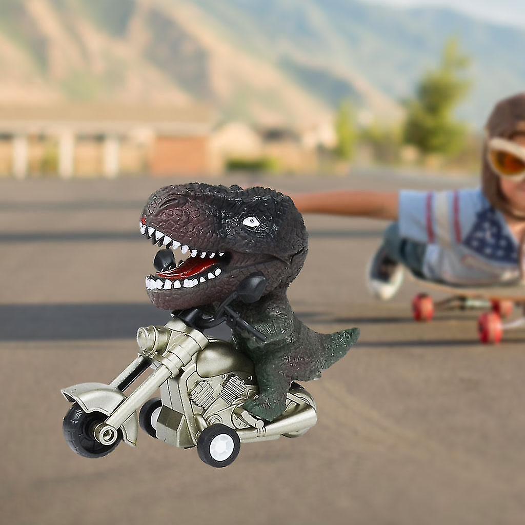 Pull Back Veículos Motocicleta Inercial Plástico Resistente Claro