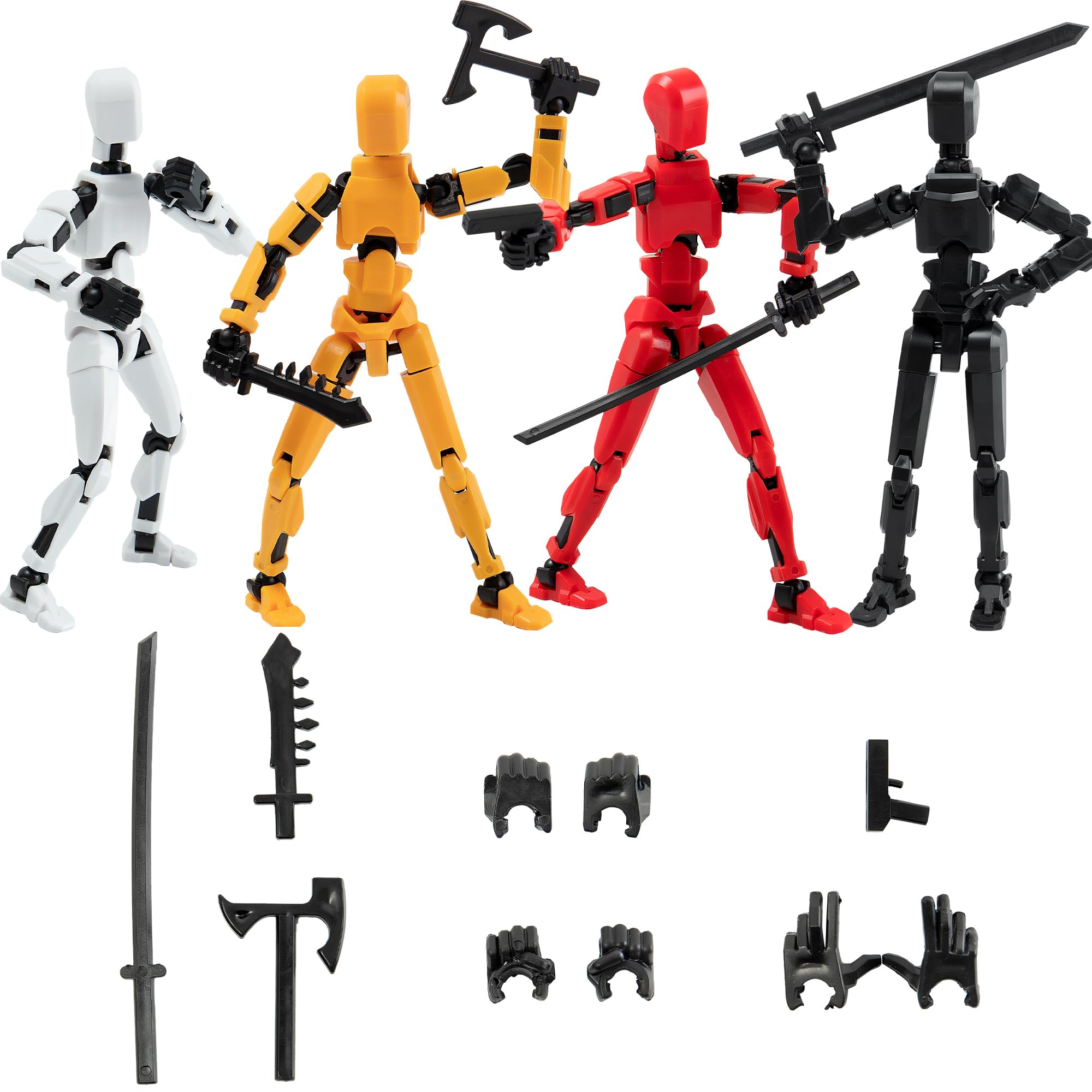 Conjunto De Bonecos De Ação Sulliwayu Titan T13 Lucky Dummy Nova 13