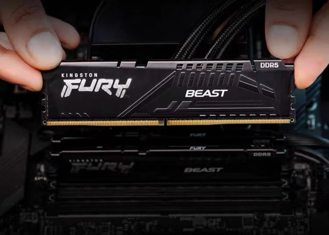 Desktop Kingston Fury Beast De 16 Gb (1 X 16 Gb) E 5600 Mt/s