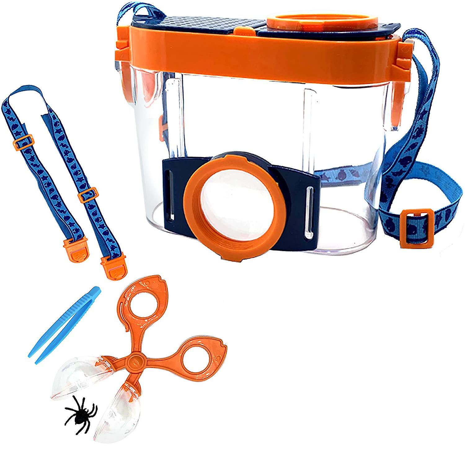 Kit Outdoor Nature Explorer Com Pinças, Adesivos E Ciência