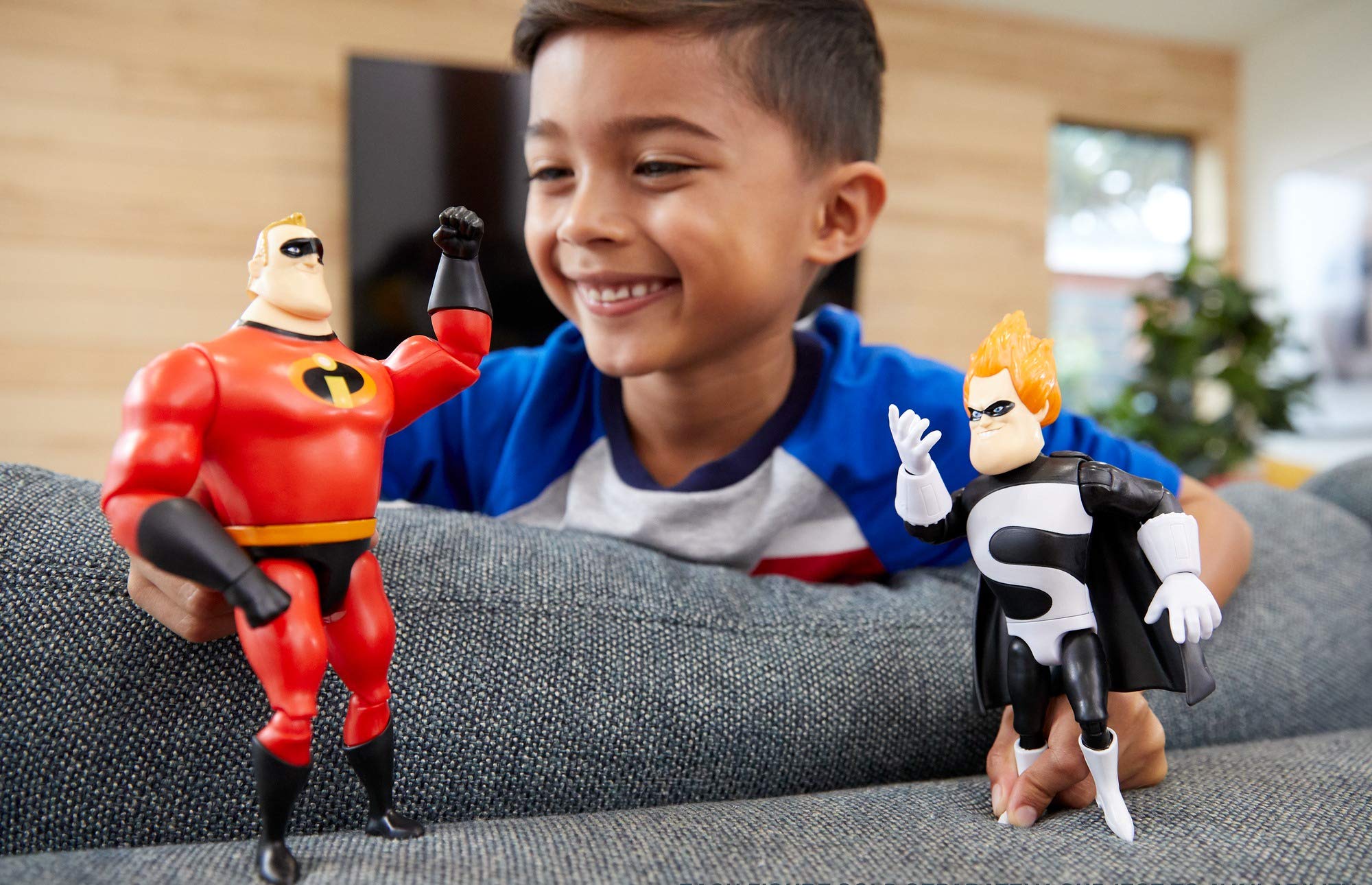 Figura De Ação Mattel Disney Pixar A Síndrome Dos Incríveis