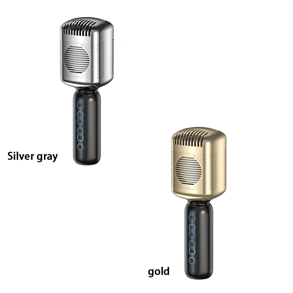 Microfone De Karaokê M600 - Alto-falante Bluetooth Portátil Retrô