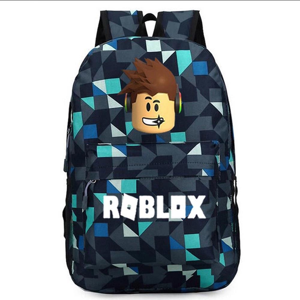 Mochila Escolar Do Aluno Roblox+lápis Case
