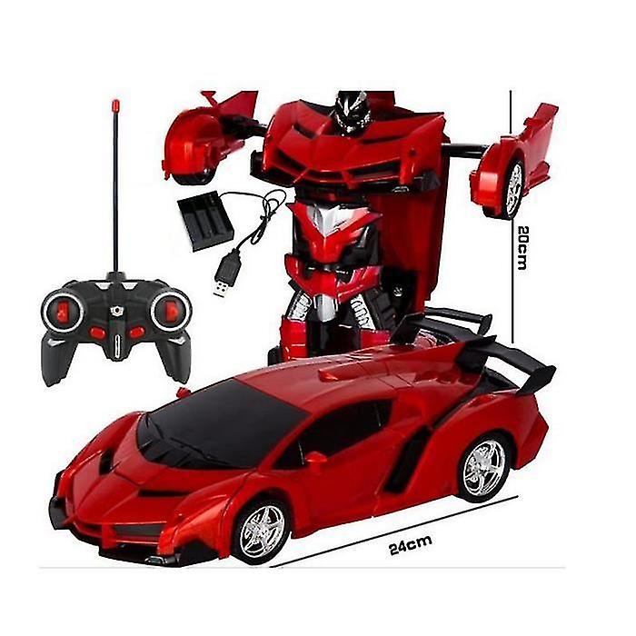 Transformers Carro De Controle Remoto Para Crianças 4-14 Anos Presente