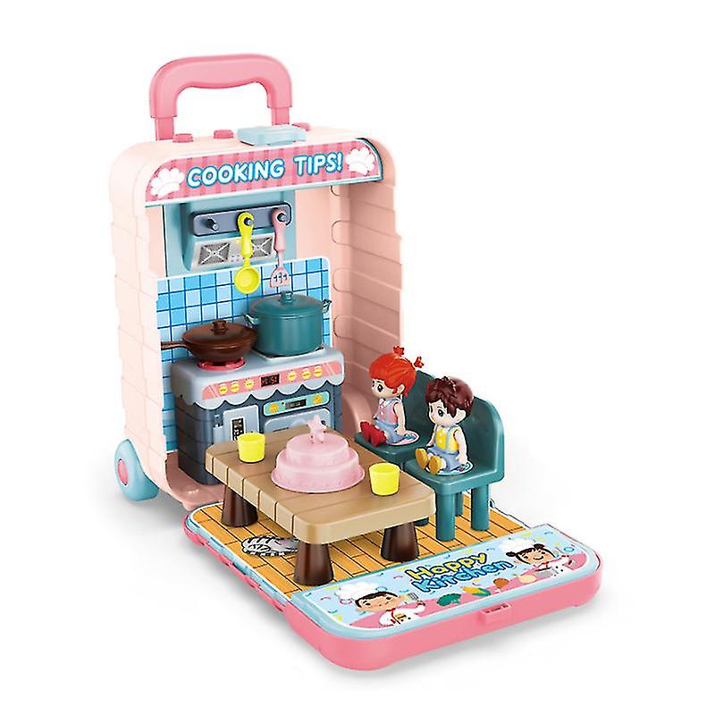 Music Travel Trolley Case Model Deformation Kitchen Restaura