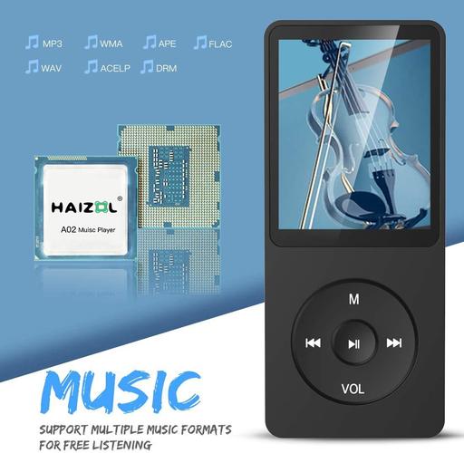 Gb Mp3 Player Com Fones De Ouvido, Alto-Falante Para