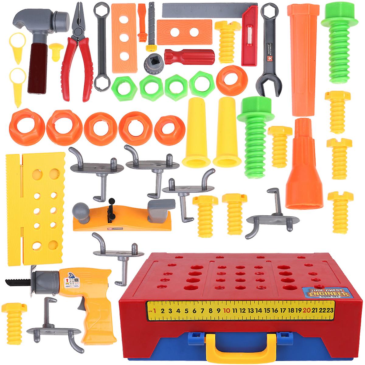 1 Peça De Simulação De Caixa De Ferramentas, Brinquedo Educa