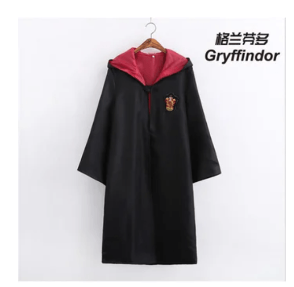 Peças Harry Potter Grifinória Fantasia Manto Cosplay Set