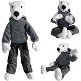 20 "urso Polar Stuffed Animal Bonito Urso Polar Brinquedo De Pelúcia Para