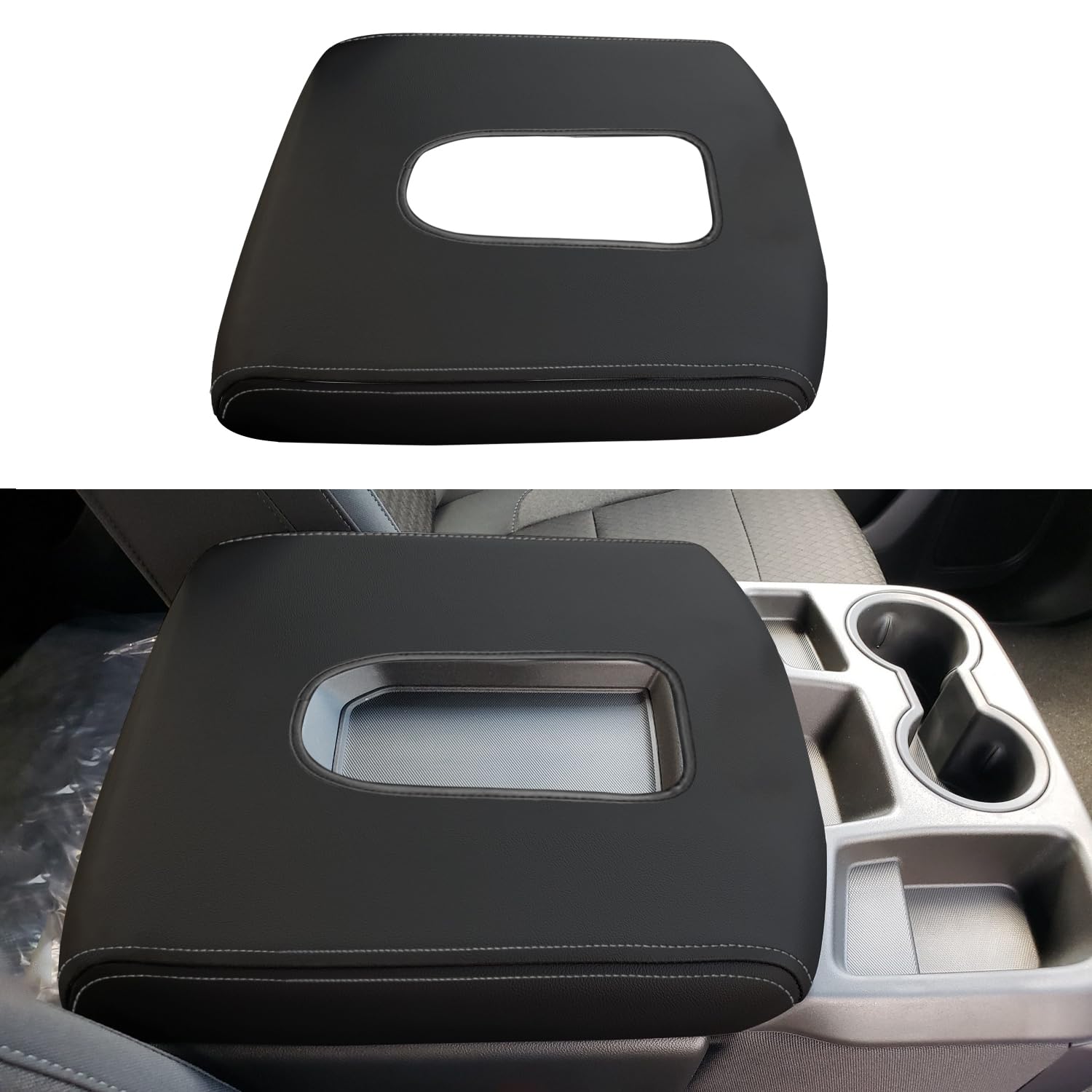 Capa De Apoio De Braço Do Console Central Do Carro Xyhgm Para Chevy Silverado E Gmc Sierra 2019-2024