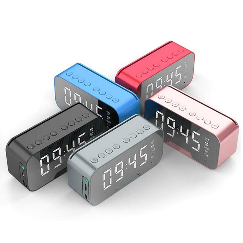 Sem Fio Bluetooth Led Digital Smart Watch Mini Rádio Fm Spe