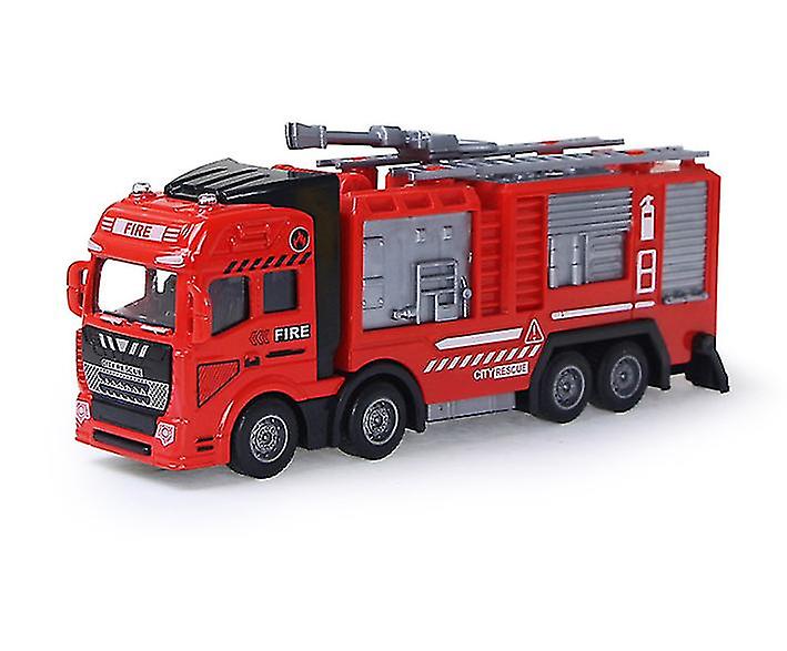 Veículo Infantil De Resgate De Incêndio Em Liga Leve, Com Lu