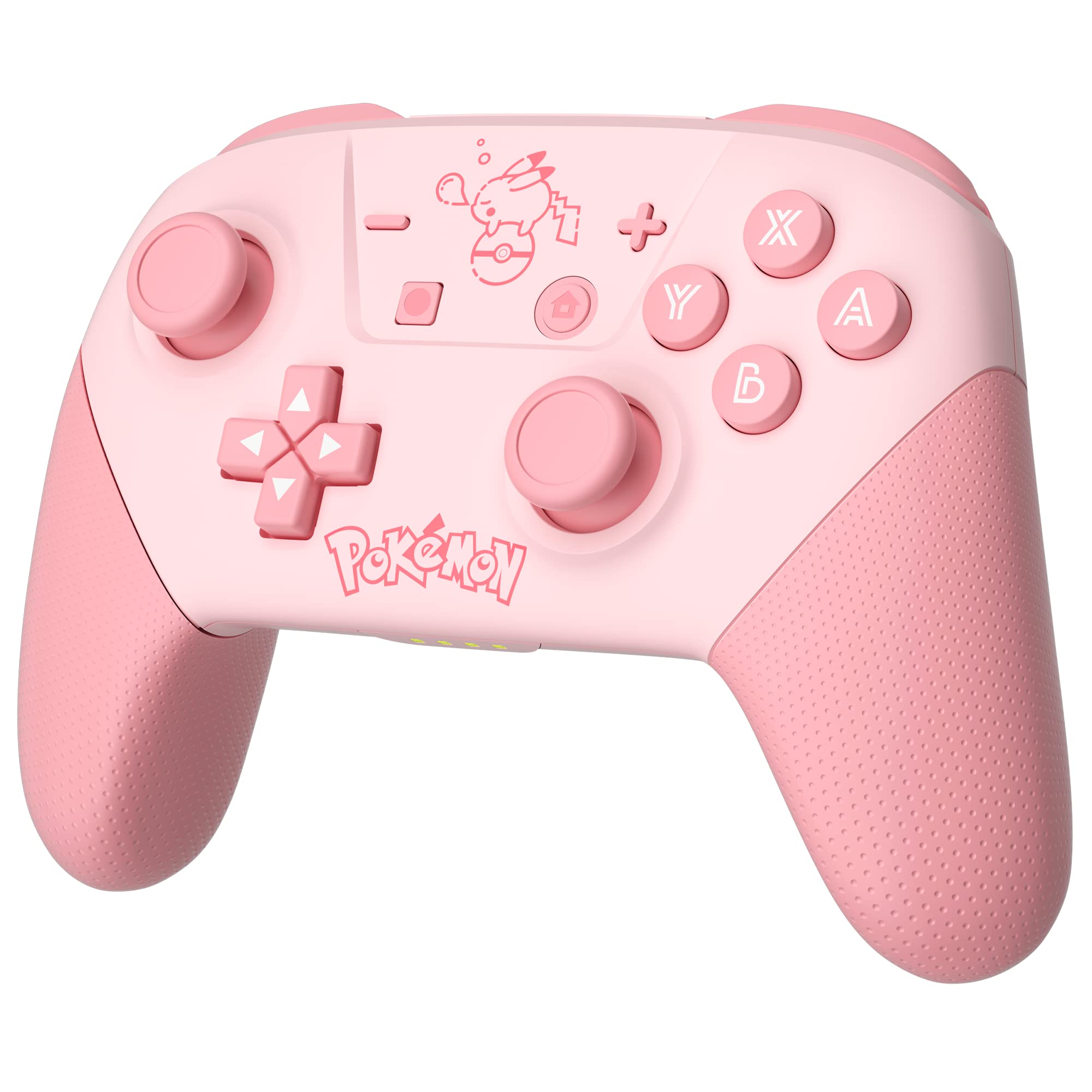 Controlador Switch Pro Fzpyzo Para Switch/switch Lite/oled Rosa