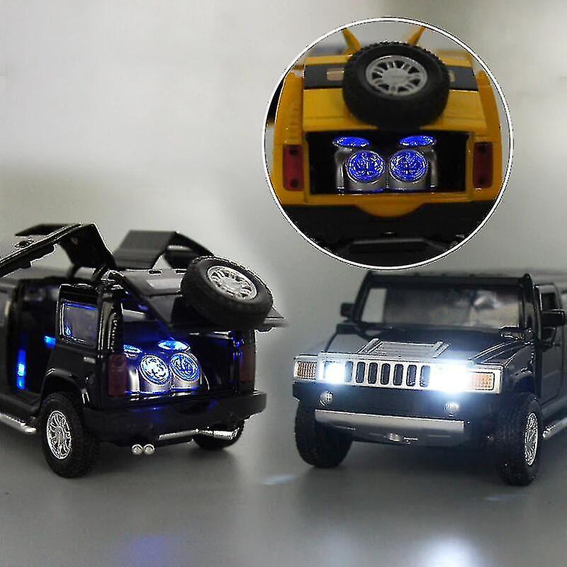 Modelo De Carro De Metal Alloy Hummer Limousine 1:32 (vermel