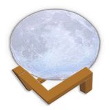 Lâmpada Lunar Cuco Panta Led Tecnologia De Impressão 3d