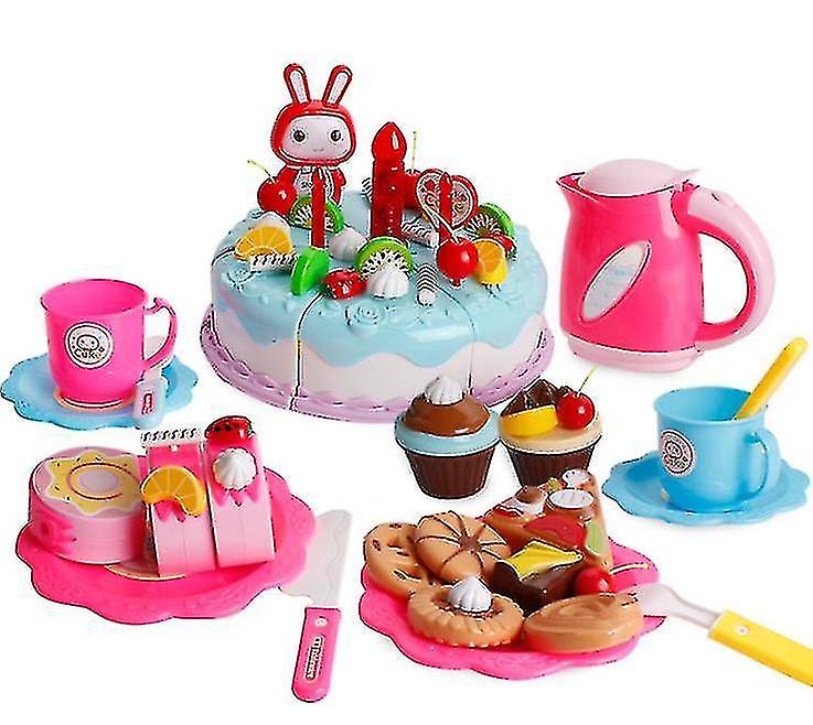 86 Peças De Conjunto De Bolos De Brinquedo Para Crianças