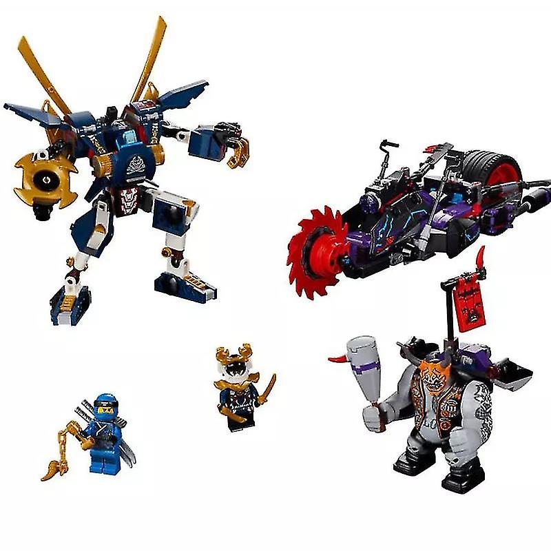 565pcs 10805 Ninjagoed Killow Vs. Samurai X Mecha Modelo Buil