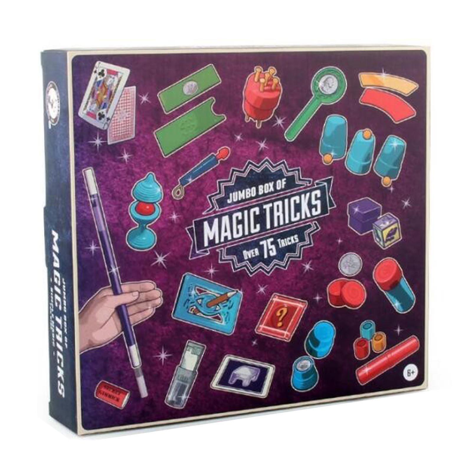 Kids Gift Stage Magic Props Set, Caixa De Presente Grande Pa