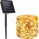 Guirlanda De Casamento Led Fairy De 20 M Com Energia Solar De 200 Luzes