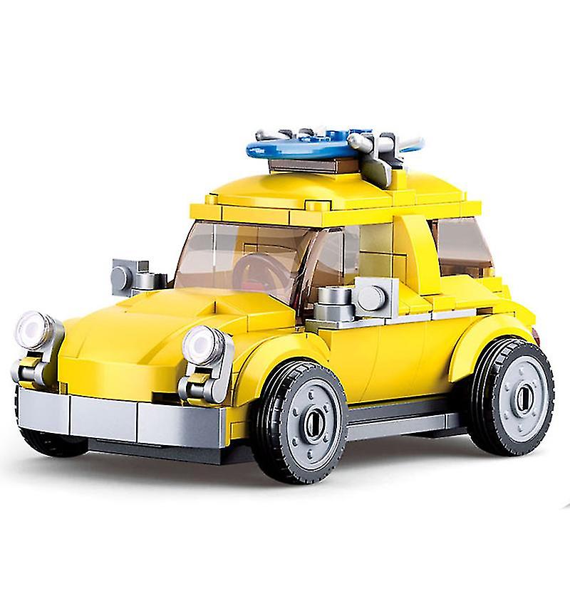 City Car Speed Champion Racer Building Block Racing Super Te