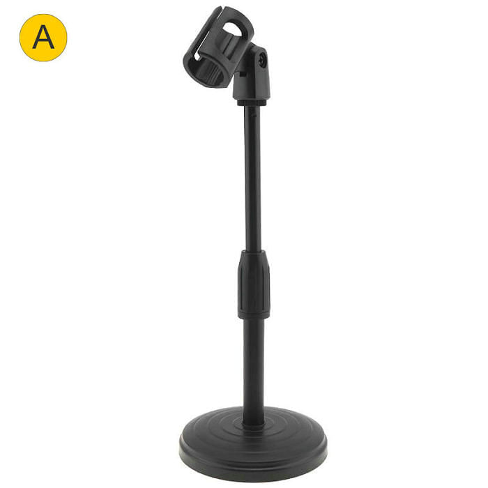 Microfone Stand Base Pop Filter Stand Microfone Para Mesa