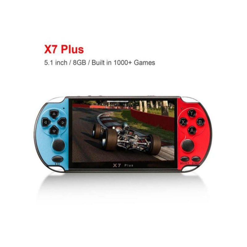Console De Jogos Portátil X12 Com Tela De 5,1 Polegadas 16gb
