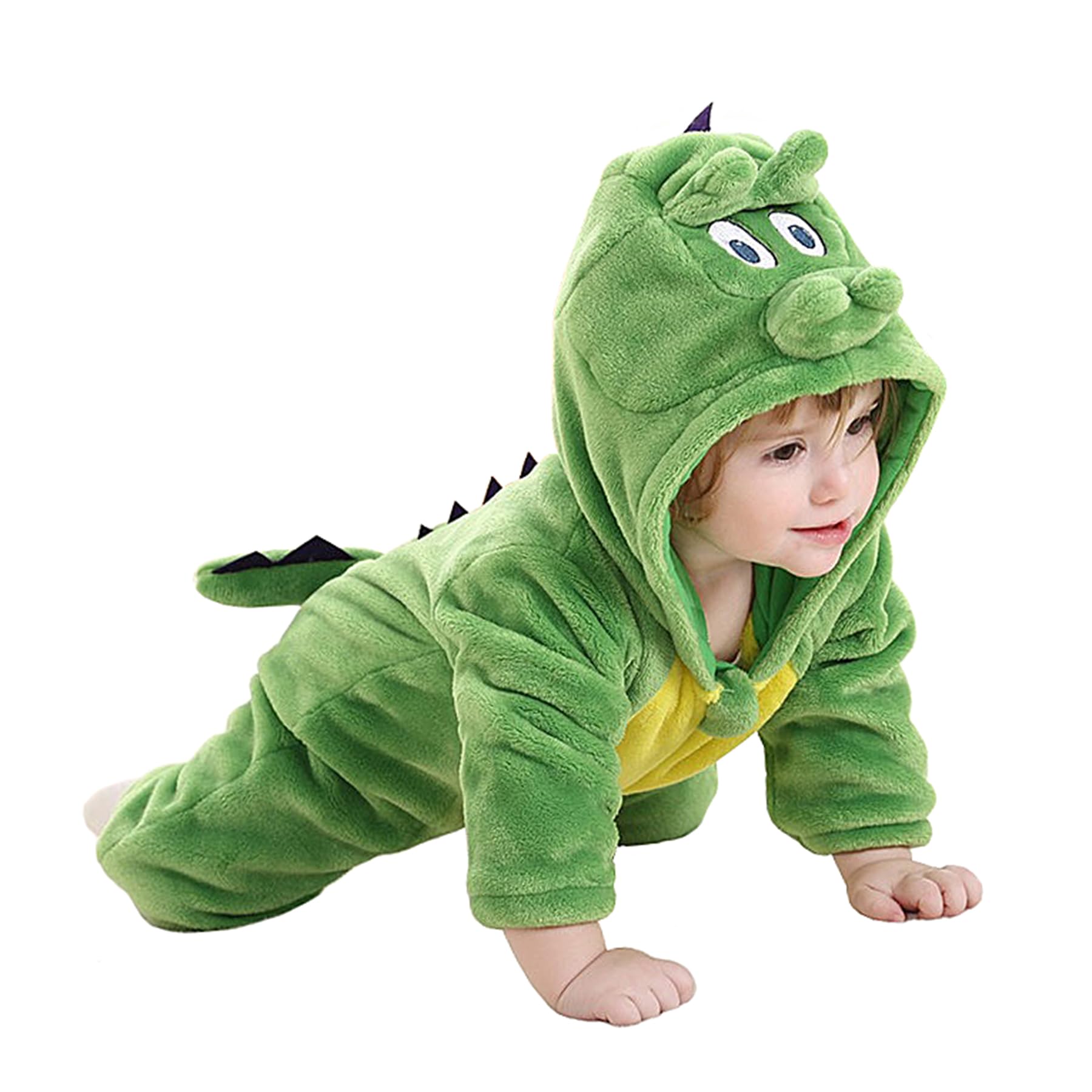 Fantasia Tonwhar, Macacão Unissex Para Bebês E Animais, Dinossauro, De 3 A 6 Meses