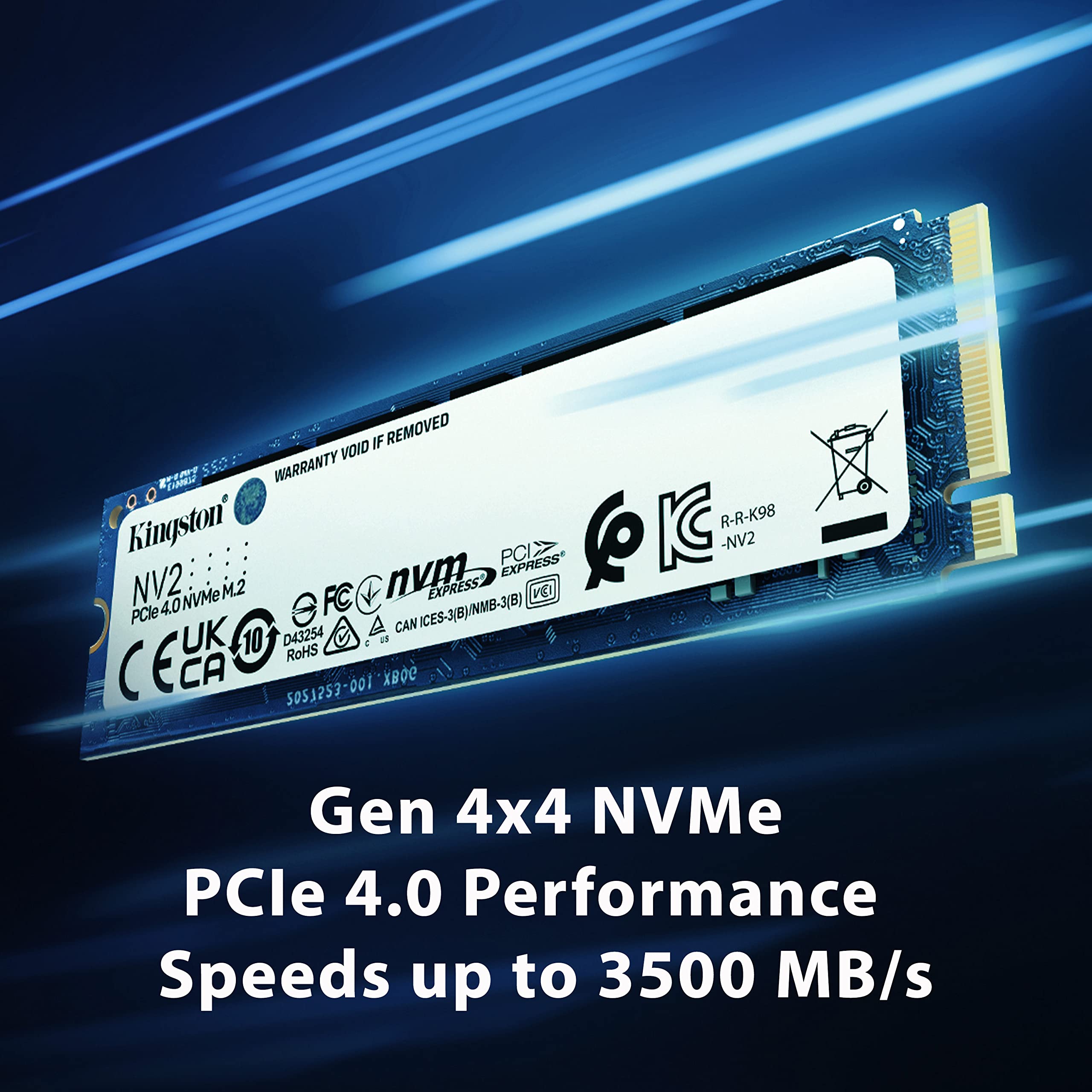 Ssd Interno Kingston Nv2 500g M.2 2280 Nvme Pcie 4.0 Ge - Carrefour