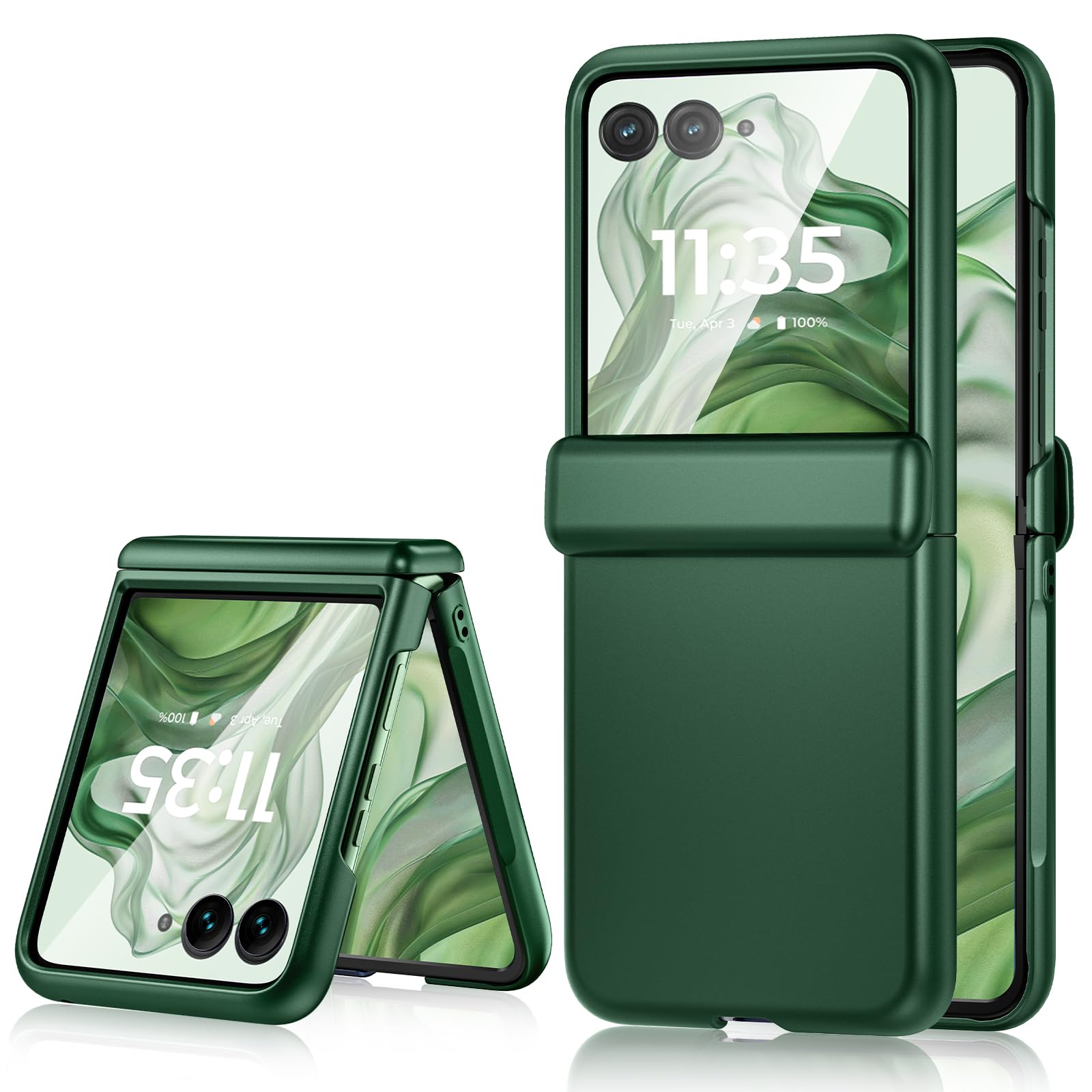 Capa De Telefone Maxdara Para Motorola Razr Plus 2024 Com Protetor De Tela
