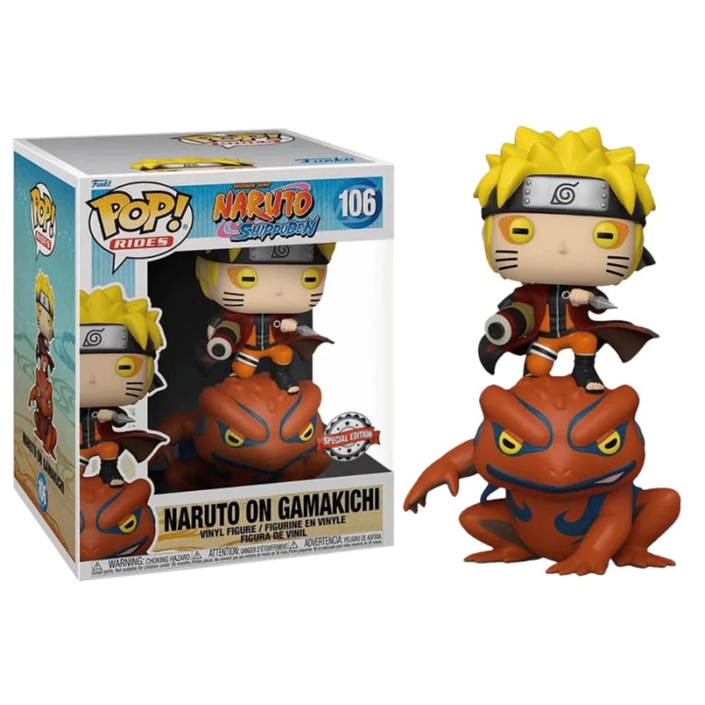 Figura Funko Pop Monta Naruto E Gamakichi